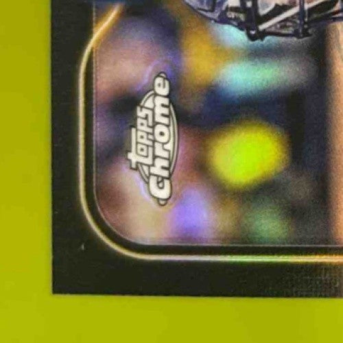 2024 Topps Chrome Blake Corum Rookie Refractor Auto #RA-BCO RC Los Angeles Rams - Sports Cards