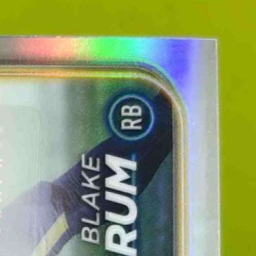 2024 Topps Chrome Blake Corum Rookie Refractor Auto #RA-BCO RC Los Angeles Rams