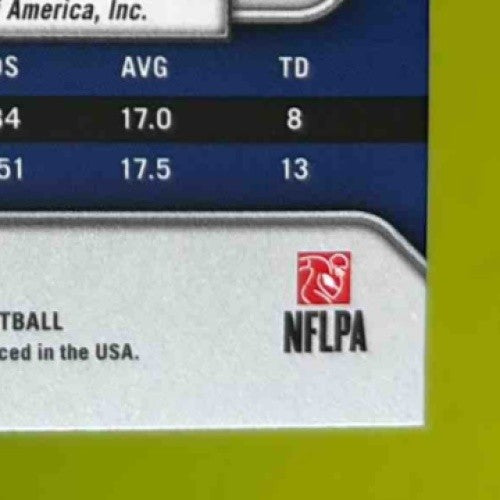 2022 Panini Playbook Alec Pierce Signatures Platinum 15/25 #121 RC Auto Colts - Sports Cards