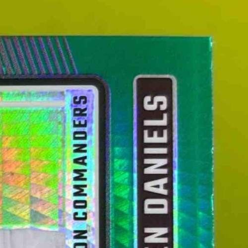 2024 Donruss Optic Jayden Daniels Green Hyper #248 Rated Rookie Commanders - Sports Cards