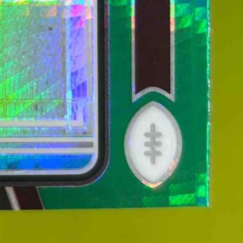 2024 Donruss Optic Jayden Daniels Green Hyper #248 Rated Rookie Commanders