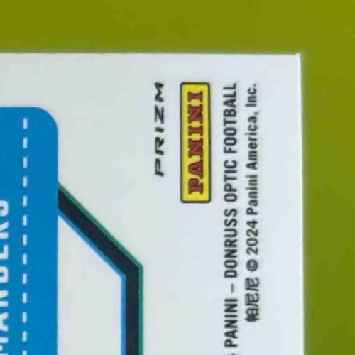 2024 Donruss Optic Jayden Daniels Green Hyper #248 Rated Rookie Commanders
