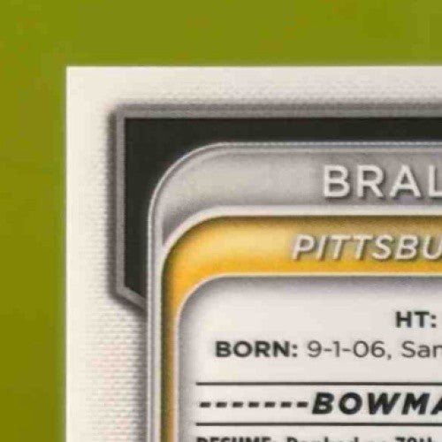 2024 Bowman Chrome Bralyn Brazoban Auto Reptilian Blue Refractor 6/150 1st Pros - Sports Cards