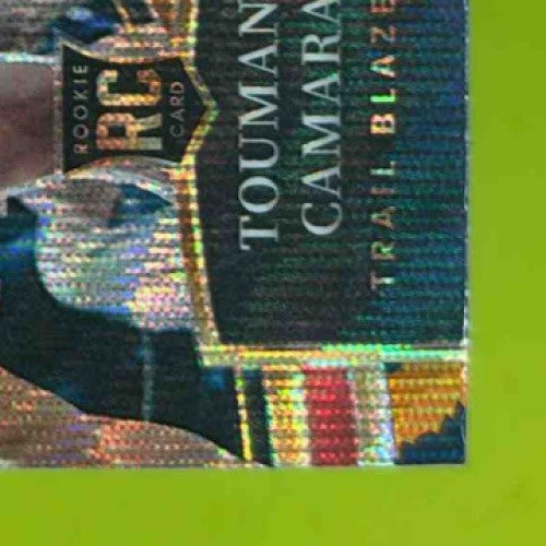 2023-24 Select Toumani Camara Tiger Prizms RC Courtside Portland Trail Blazers
