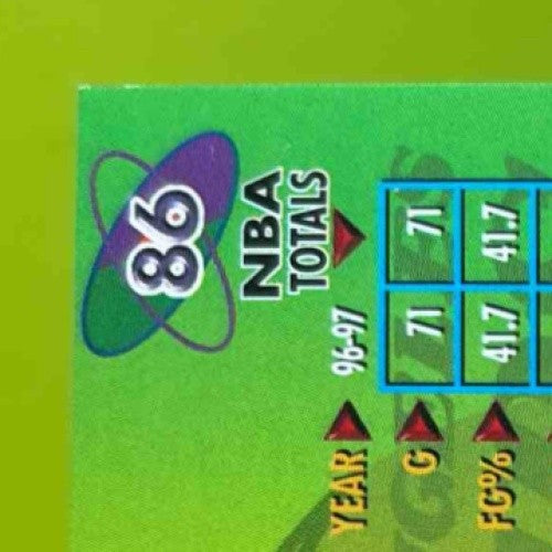 1997-98 Skybox Metal Universe Championship Kobe Bryant #86 Los Angeles Lakers