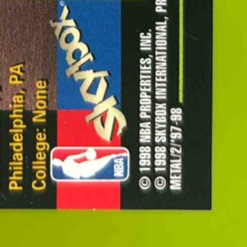 1997-98 Skybox Metal Universe Championship Kobe Bryant #86 Los Angeles Lakers