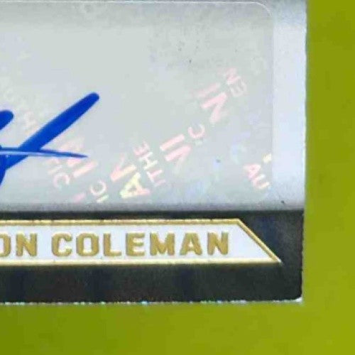 2024 Illusions Rome Odunze Keon Coleman Rookie Reflections Dual Patch Auto /199 - Sports Cards