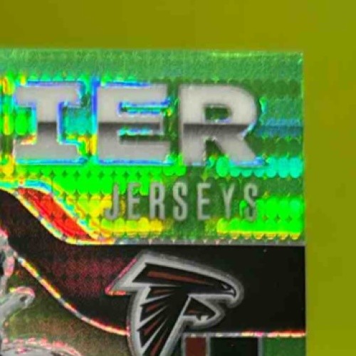 2024 Prizm Michael Penix Premier Jerseys Neon Green Pulsar RC Atlanta Falcons - Sports Cards