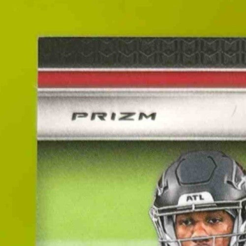 2024 Prizm Michael Penix Premier Jerseys Neon Green Pulsar RC Atlanta Falcons - Sports Cards