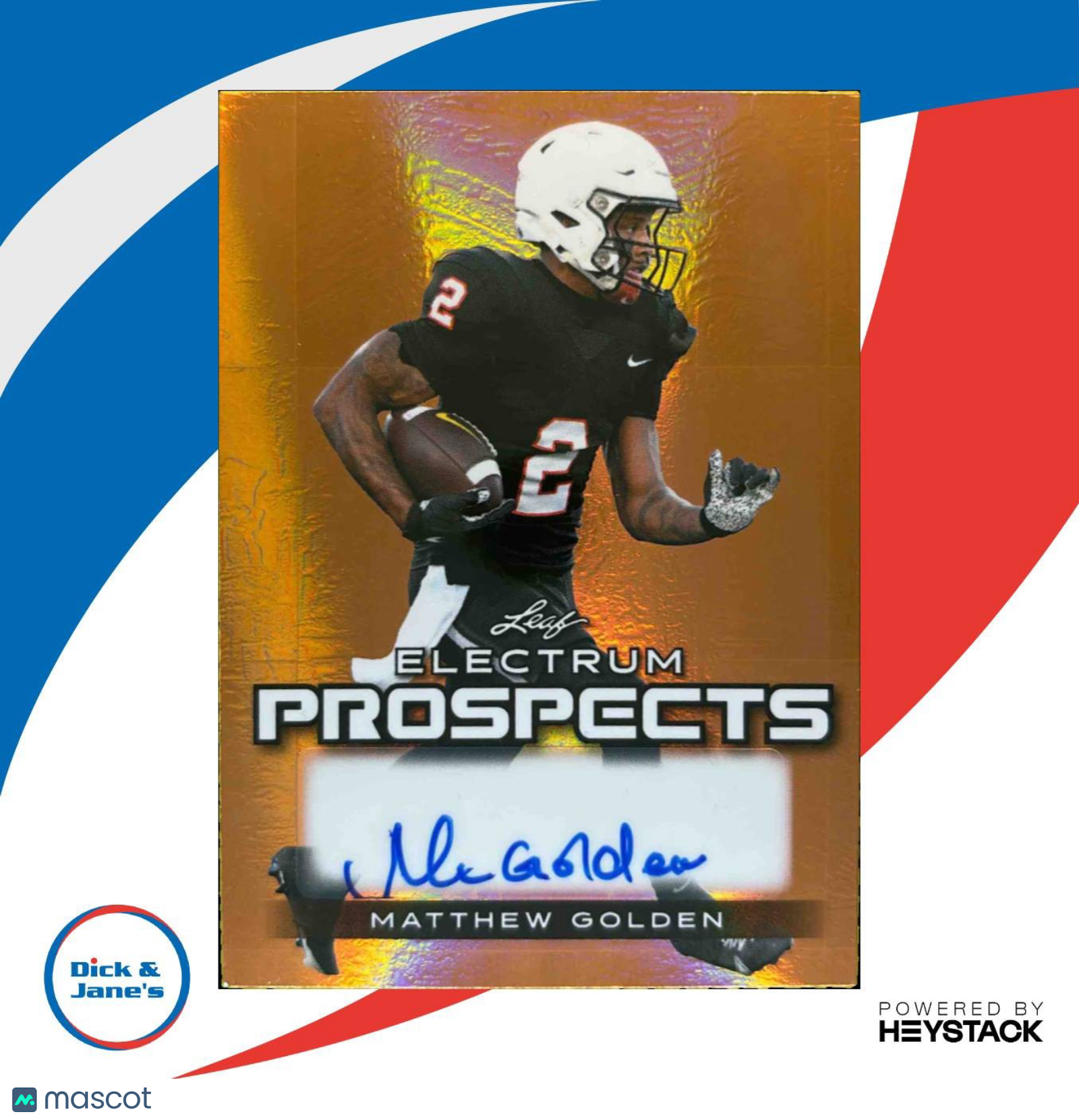 2024 Leaf Electrum Matthew Golden Prospects Auto Bronze /59 #PA-MG1 - Sports Cards