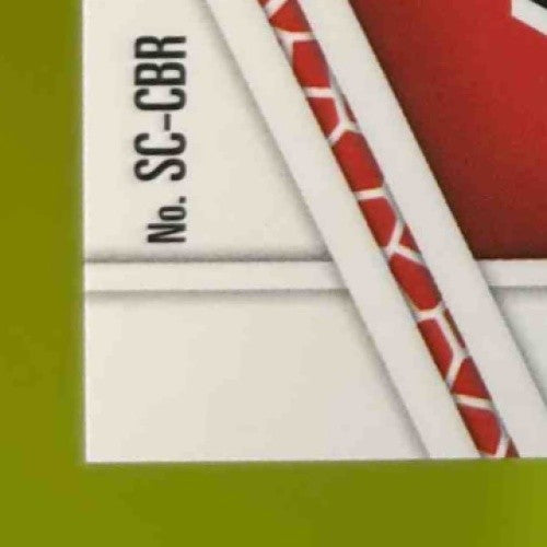 2024 Panini Mosaic Chase Brown Scripts Red Wave #SC-CBR Auto Cincinnati Bengals - Sports Cards