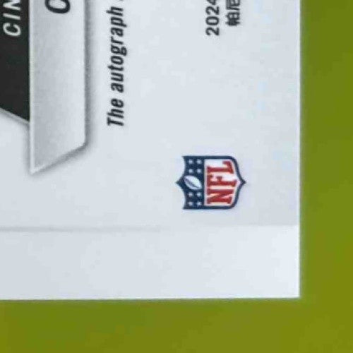 2024 Panini Mosaic Chase Brown Scripts Red Wave #SC-CBR Auto Cincinnati Bengals - Sports Cards