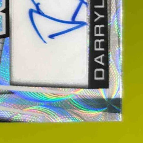 2025 Leaf Signature Series Sunrise Darryl Strawberry Auto Circles Blue 1/1 Mets - Sports Cards