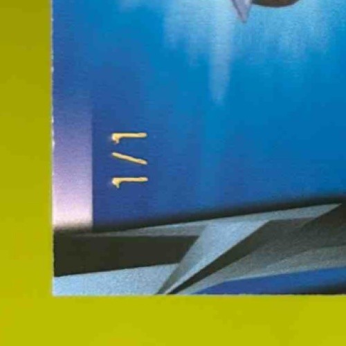 2025 Leaf Signature Series Sunrise Darryl Strawberry Auto Circles Blue 1/1 Mets - Sports Cards