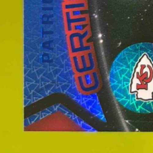 2024 Panini Certified Patrick Mahomes Stars Blue Mirror 18/75 Kansas City Chiefs - Sports Cards