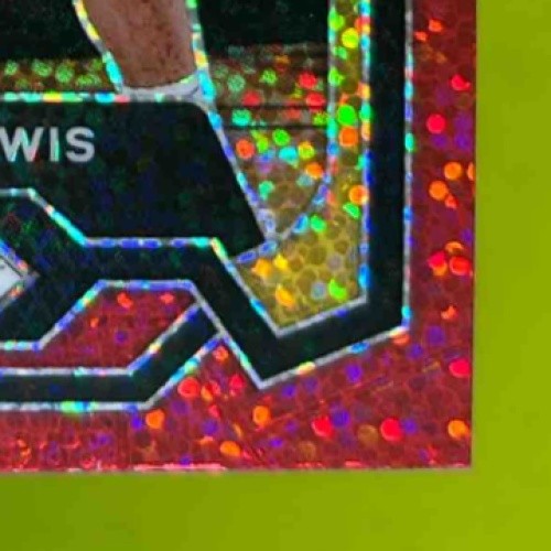 2023-24 Panini Prizm Maxwell Lewis Prizms Red Sparkle #143 RC Los Angeles Lakers