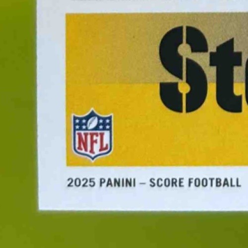 2025 Panini Score Will Howard Rookies Signatures #3 Auto Pittsburgh Steelers