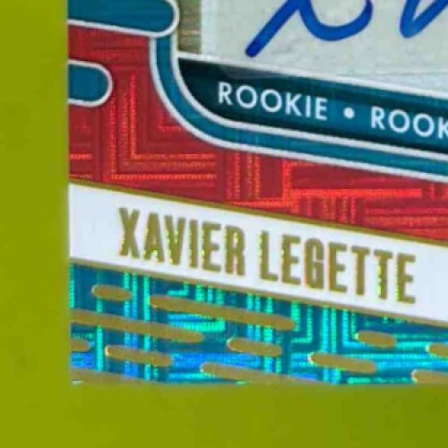 2024 Absolute Xavier Legette Signature Rookies #132 RC Auto Carolina Panthers