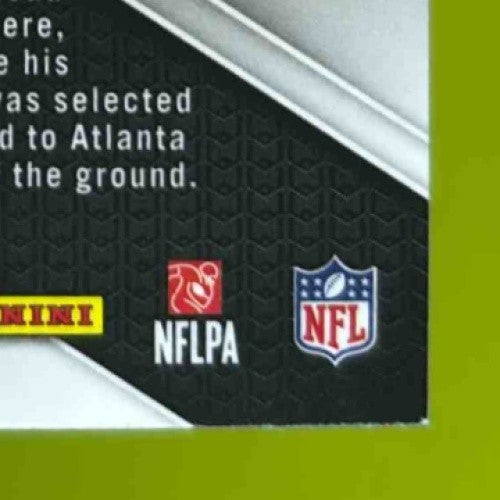 2024 Panini Prizm Michael Penix Jr. Green Wave #378 RC Atlanta Falcons