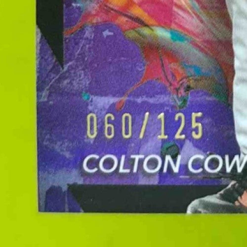 2024 Topps Finest Colton Cowser Purple Refractor 60/125 255 RC Baltimore Orioles