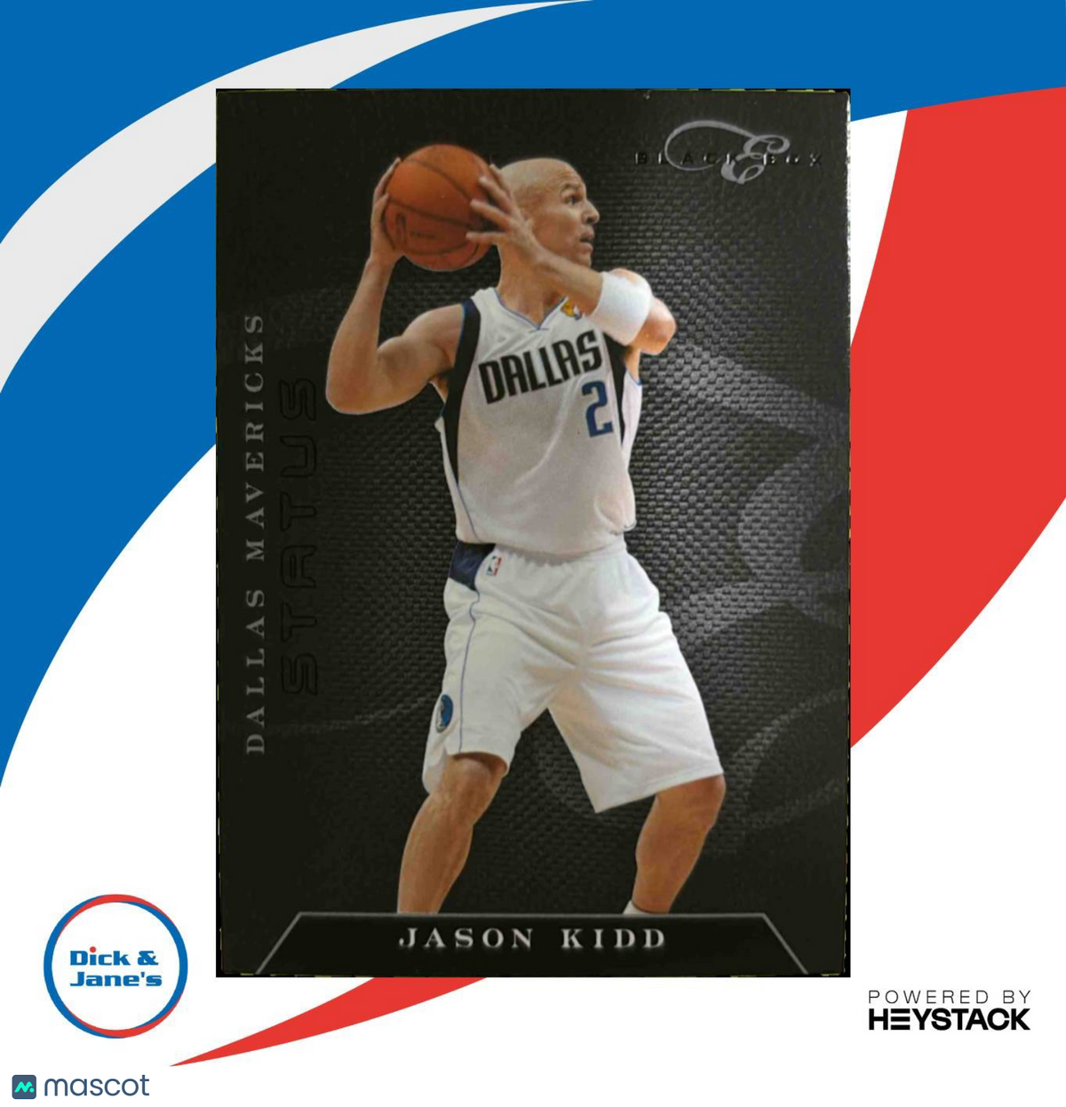 2010-11 Panini Elite Black Box Jason Kidd Status /99 #83 Dallas Mavericks