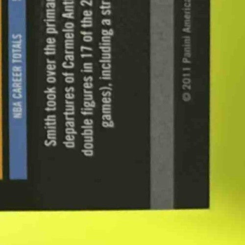 2010-11 Panini Elite Black Box J.R. Smith Status /99 #91 Denver Nuggets