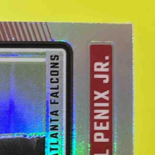 2024 Donruss Optic Michael Penix Jr. Holo Silver Rated Rookie Atlanta Falcons