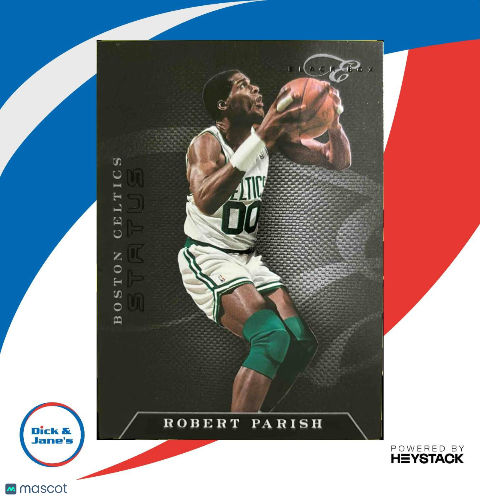 2010-11 Panini Elite Black Box Robert Parish Status /99 #172 Boston Celtics
