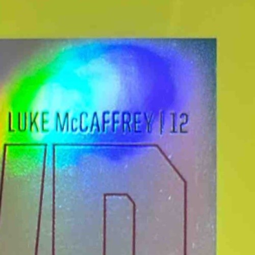 2024 Topps Signature Class Luke McCaffrey Rookie Chrome Variations Green /150