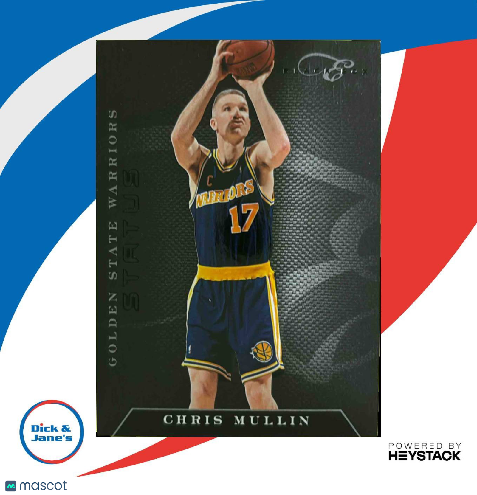 2010-11 Panini Elite Black Box Chris Mullin Status /99 158 Golden State Warriors