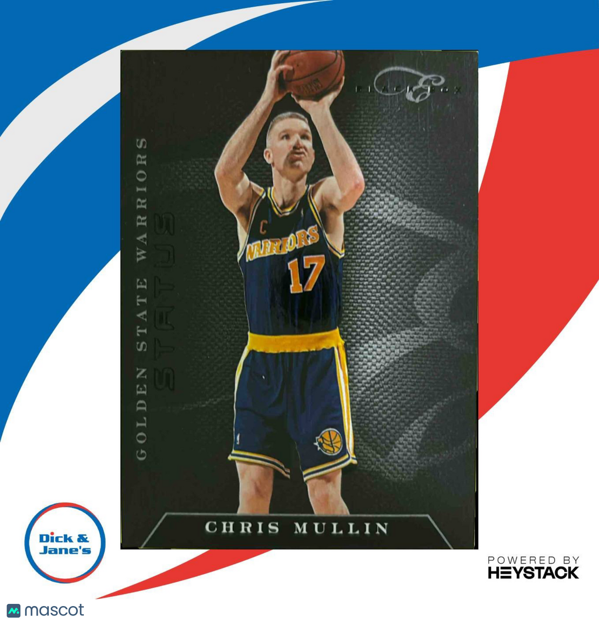 2010-11 Panini Elite Black Box Chris Mullin Status /99 158 Golden State Warriors