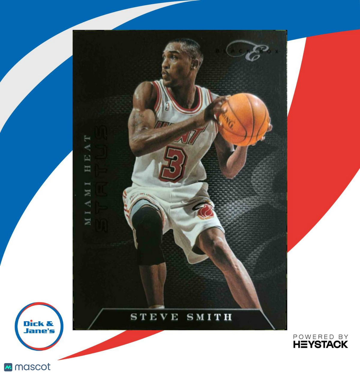 2010-11 Panini Elite Black Box Steve Smith Status /99 #186 Miami Heat