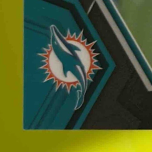 2024 Mosaic Chop Robinson Rookie Auto Red Prizm 149/199 #321 RC Miami Dolphins
