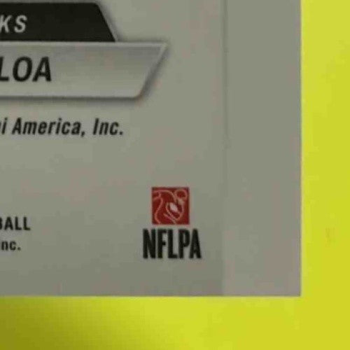 2024 Mosaic Taulia Tagovailoa Rookie Scripts Gold 2/10 RC Auto Seattle Seahawks