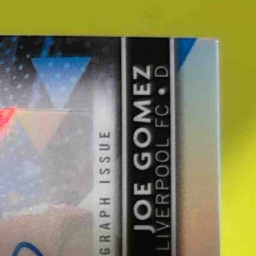 2021 Topps Finest UEFA Champions League Joe Gomez Auto #BA-JG