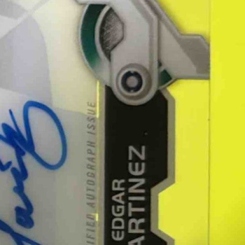 2019 Topps High Tek Edgar Martinez Auto #HTA-EM Seattle Mariners