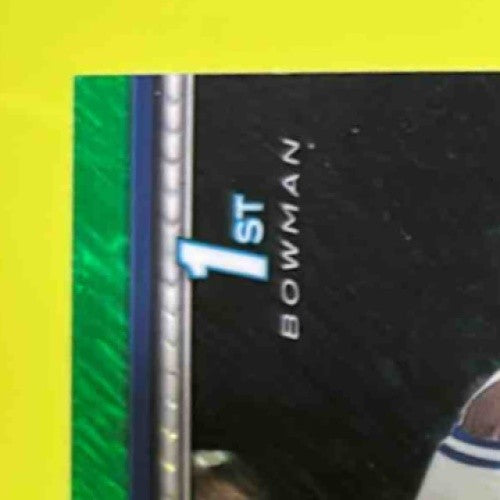 2024-25 Bowman University Chrome Khaman Maluach Auto Green Shimmer Refractor #46