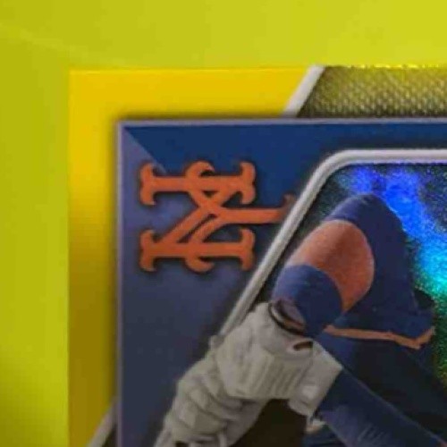 2024 Bowman Chrome Jeremy Rodriguez Auto Yellow Refractor /75 1st Prospect Mets