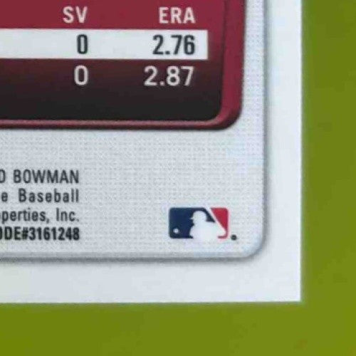 2012 Bowman Julio Rodriguez Chrome Prospect Auto #BCP101 Philadelphia Phillies