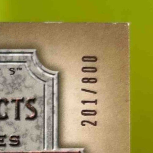 2006 Upper Deck Artifacts Jeff Harris Auto Facts Signatures /800 RC Mariners