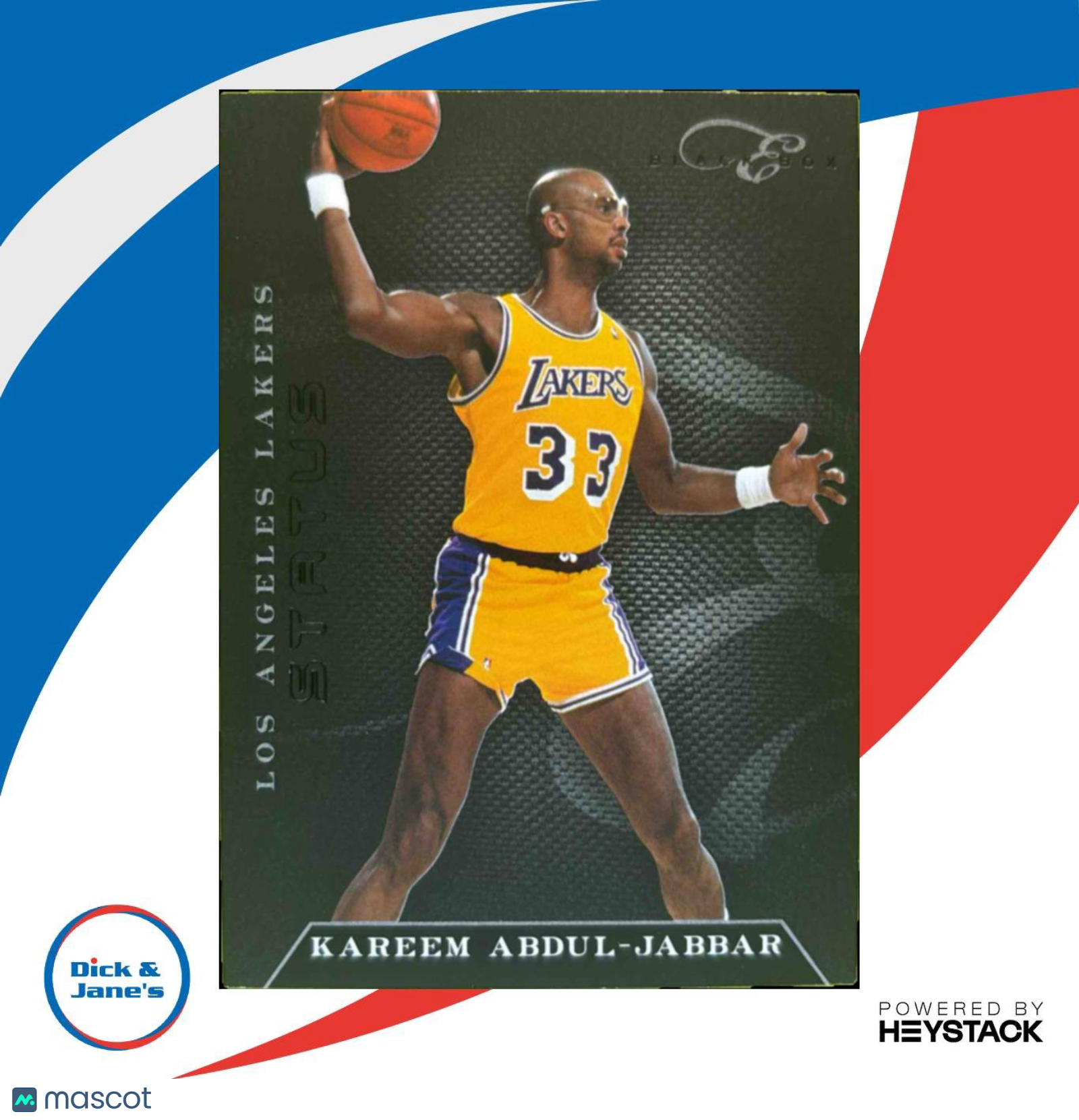 2010-11 Panini Elite Black Box Kareem Abdul-Jabbar /99 #150 Los Angeles Lakers