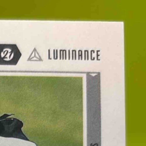 2021 Panini Luminance D Wayne Eskridge Auto 275/349 #185 RC Seattle Seahawks