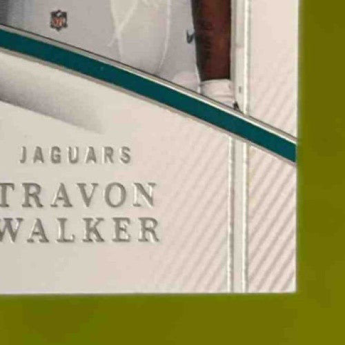 2023 National Treasures Travon Walker Rookie Material Signatures RPS 66/99 Auto