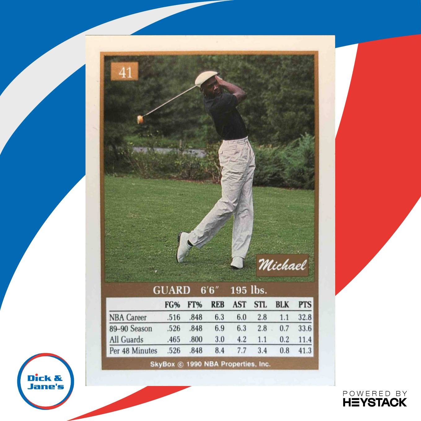 1990-91 Skybox Michael Jordan #41 Chicago Bulls