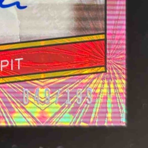 2020 Donruss Cole Tucker Retro 1986 Signatures Pink Fireworks /199 Pirates