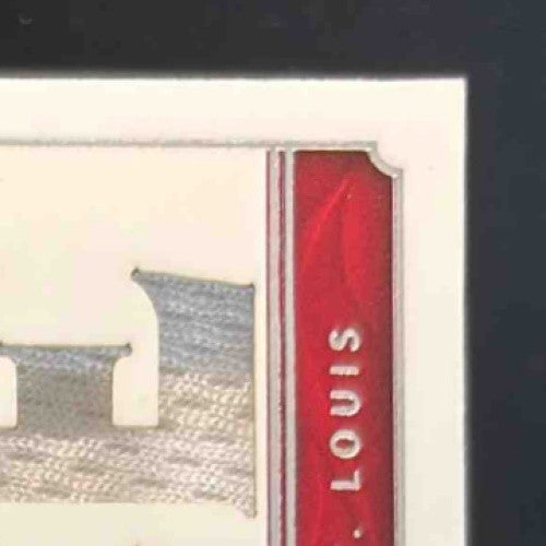 2019 National Treasures Daniel Ponce de Leon /99 #44 MEM Auto RC Cardinals