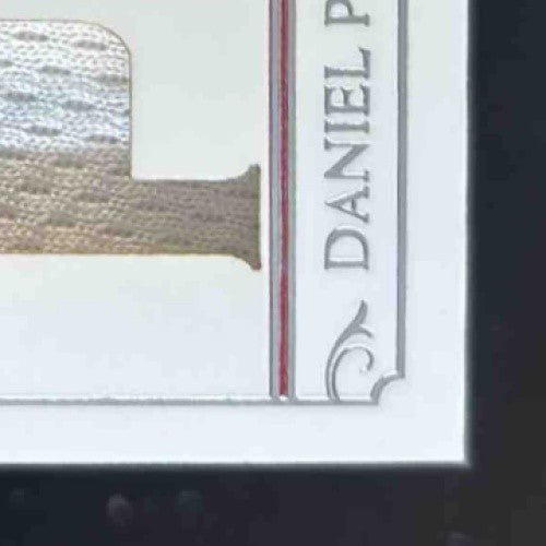 2019 National Treasures Daniel Ponce de Leon /99 #44 MEM Auto RC Cardinals
