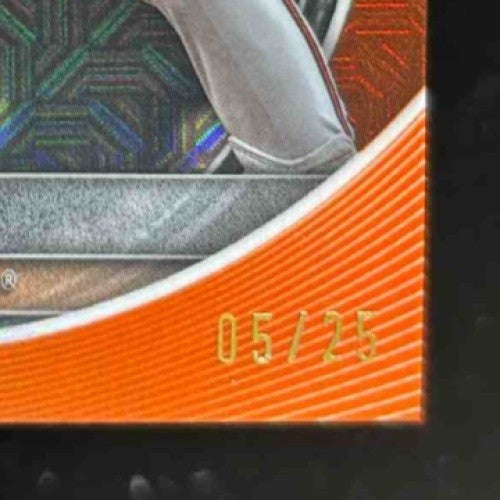 2025 Bowman Chrome Mega Box Coby Mayo Orange Mojo Refractor 5/25 #83 RC Orioles