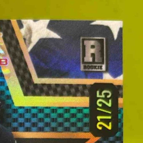 2024 Wild Card Automania American Curtis Jacobs Star Mojo Flag /25 Lions