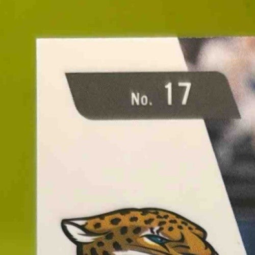 2023 Donruss Optic Tank Bigsby Primary Colors Auto Purple Stars /25 #17 Jaguars